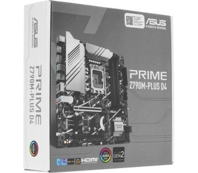 Материнская плата ASUS Материнская плата PRIME Z790M-PLUS, Socket LGA 1700, Intel Z790, mATX, Ret
