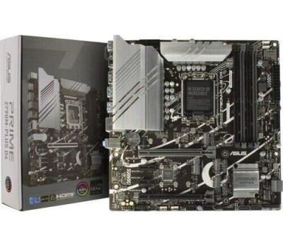 Материнская плата ASUS Материнская плата PRIME Z790M-PLUS, Socket LGA 1700, Intel Z790, mATX, Ret