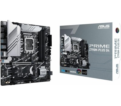 Материнская плата ASUS Материнская плата PRIME Z790M-PLUS, Socket LGA 1700, Intel Z790, mATX, Ret