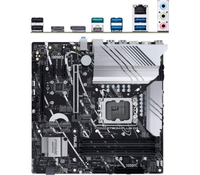 Материнская плата ASUS Материнская плата PRIME Z790M-PLUS, Socket LGA 1700, Intel Z790, mATX, Ret