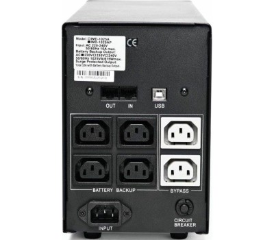 PowerCom Imperial IMD-3000AP ИБП {Line-Interactive, 3000VA / 1800W, Tower, 6 xIEC320 С13 с резервным питанием, LCD, USB} (747929)