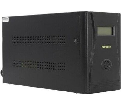 ИБП Exegate EP285495RUS ИБП ExeGate SpecialPro Smart LLB-1200.LCD.AVR.EURO.RJ <1200VA/750W, LCD, AVR, 4 евророзетки, RJ45/11, Black>