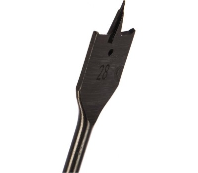 Сверло MATRIX Сверло по дереву перовое, 28 мм, шестигранный хвостовик 70420