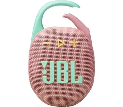 Колонка портативная JBL Колонка портативная Clip 5, 7Вт, розовый