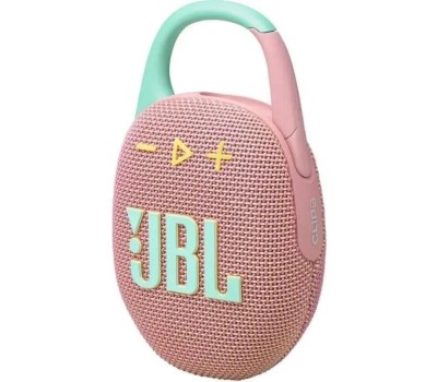 Колонка портативная JBL Колонка портативная Clip 5, 7Вт, розовый