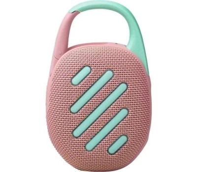 Колонка портативная JBL Колонка портативная Clip 5, 7Вт, розовый