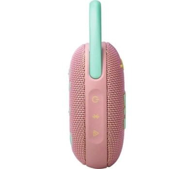 Колонка портативная JBL Колонка портативная Clip 5, 7Вт, розовый