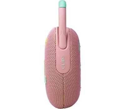 Колонка портативная JBL Колонка портативная Clip 5, 7Вт, розовый