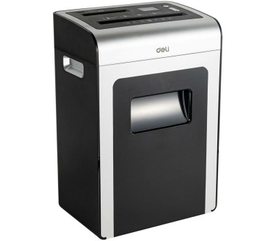шредеры DELI Уничтожитель бумаг E9917-EU, с автоподачей, P-4, 4х40 мм, 16 лист. одновременно, 31л