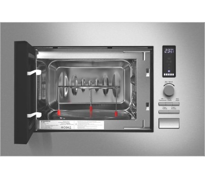 MAUNFELD Встраиваемая микроволновая печь JBMO820GS01, 20л, 1080Вт, нержавеющая сталь [ка-00021790]