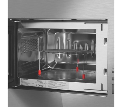MAUNFELD Встраиваемая микроволновая печь JBMO820GS01, 20л, 1080Вт, нержавеющая сталь [ка-00021790]