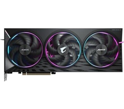 Видеокарта GIGABYTE Видеокарта RX9070XT AORUS E 16GB GDDR6 256bit 2xDP 2xHDMI 3FAN RTL