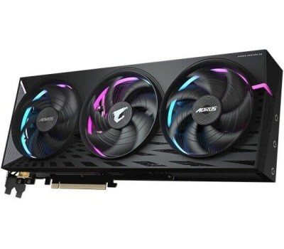 Видеокарта GIGABYTE Видеокарта RX9070XT AORUS E 16GB GDDR6 256bit 2xDP 2xHDMI 3FAN RTL