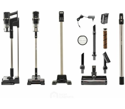 HAIER Вертикальный пылесос (handstick) HVC550, 550Вт, черный/черный [qp00a7m00ru]