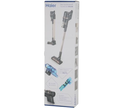 HAIER Вертикальный пылесос (handstick) HVC550, 550Вт, черный/черный [qp00a7m00ru]