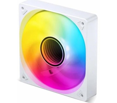 JONSBO Вентилятор SL-120W 120мм, 4-pin, 1500об/мин, 22 - 32 дБ, ARGB, белый, Ret