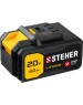 Аккумуляторная батарея STEHER V1-20-4, 20В, LI-ION, 4 Ач, тип V1, аккумуляторная батарея.
