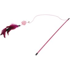 Игрушка-дразнилка с перьями РЫЖИЙ КОТ Игрушка-дразнилка с перьями (104148)