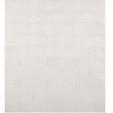 РЫЖИЙ КОТ Панель самоклеящаяся Кирпичики 70х77см, белый