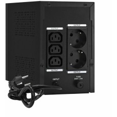 EXEGATE EX292803RUS ИБП SpecialPro Smart LLB-1600.LCD.AVR.2SH.3C13 <1600VA/950W, LCD, AVR, 2*Schuko+3*C13, съемн.кабель, металлический корпус, Black>