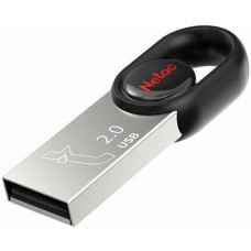 NETAC Флеш Диск 64GB UM2 NT03UM2N-064G-20BK USB2.0 серебристый/черный
