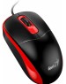 Мышь проводная GENIUS ((31010034403) DX-111черно-красный