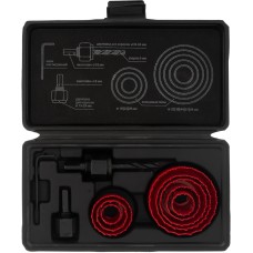 MATRIX Набор кольцевых пил по дереву, 19-64 мм, 11 предметов 70473