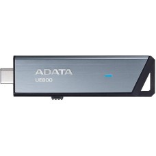 Флешка A-DATA Флешка USB (Type-C) UE800 128ГБ, USB3.2, серебристый [aeli-ue800-128g-csg]