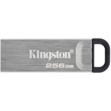 Флешка KINGSTON Флешка USB DataTraveler Kyson 256ГБ, USB3.2, серебристый и черный [dtkn/256gb]