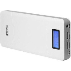 TOPON Внешний аккумулятор (Power Bank) TOP-T72, 18000мAч, белый [101305]