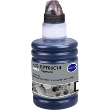 Чернила CACTUS Чернила CS-EPT06C14 112BK C13T06C14A, для Epson, 140мл, черный пигментный