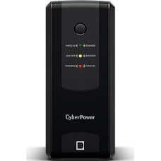 ИБП CYBERPOWER ИБП UT1200EG {Line-Interactive, Tower, 1200VA/700W USB/RJ11/45/Dry Contact (4 EURO) 12В/5 Ач х 2}