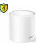TP-LINK Бесшовный Mesh роутер Deco X10, Wi-Fi 6, AX1500, 2.4/5ГГц, 2 WAN/LAN, белый [deco x10(1-pack)]