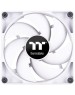 THERMALTAKE Вентилятор CT120 2шт, 120мм, 4-pin, 2000об/мин, 25.8 дБ, белый, Ret [cl-f151-pl12wt-a]