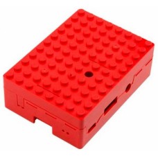 Корпус для ПК ACD Корпус RA183 Red ABS Plastic Building Block case for Raspberry Pi 3 B (CBPIBLOX-RED) (494309)
