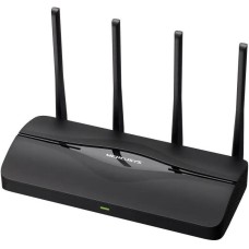 Wi-Fi роутер MERCUSYS Wi-Fi роутер MR27BE, Wi-Fi 7, BE3600, 2.4/5ГГц, 3 LAN, черный