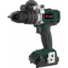 KLPRO Профессиональный ударный бесщеточный шуруповерт KLDM18B-20 (18В, Li-ion-2шт, 2.0Ач, 60Нм, ручка, З/У, в кейсе)