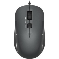 A4TECH Мышь Fstyler FM26 серый/черный оптическая 1600dpi USB для ноутбука 4but (FM26 USB (SMOKY GREY))