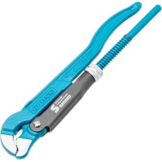 GROSS Ключ трубный рычажный, №0, 0.5, цельнокованый, CrV, тип 