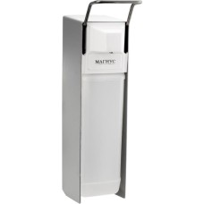 МАГНУС - Дозатор жидкого МЫЛА, ЛОКТЕВОЙ, АНТИВАНДАЛЬНЫЙ, алюминиевый корпус, 2000 мл 701