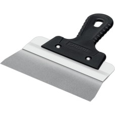 СИБИН 200 мм, усиленный фасадный нержавеющий шпатель, алюминиевая направляющая, 1к ручка (10083-20)