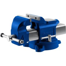 ЗУБР 100 мм, высокоточные слесарные тиски, Профессионал (32703-100)