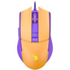 A4TECH Мышь Bloody L65 Max желтый/фиолетовый оптическая 12000dpi USB 6but (L65 MAX/ROYAL VIOLET)