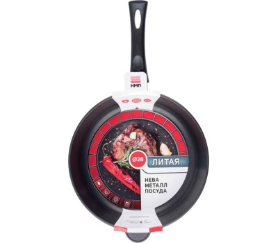 Сковорода НЕВА МЕТАЛЛ ПОСУДА 6128 д.28