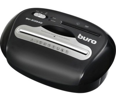 Шредер BURO Office BU-S1204D Шредер черный