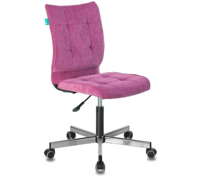 Кресло БЮРОКРАТ Кресло CH-330M малиновый Light-15 крестовина металл хром