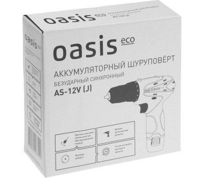 Аккумуляторный шуруповёрт OASIS AS-12V Eco 12В, 1аккум