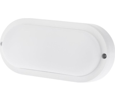 REXANT (607-209) Светильник ЖКХ LED пылевлагозащищенный овал IP65 12Вт 1000Лм 6500K с микроволновым датчиком движения