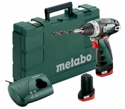 METABO Дрель-шуруповерт PowerMaxx BS BL аккум. патрон:быстрозажимной (кейс в комплекте) (601721500)