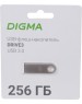 Флешка DIGMA 256GB DRIVE3 DGFUL256A30SR USB3.0 серебристый